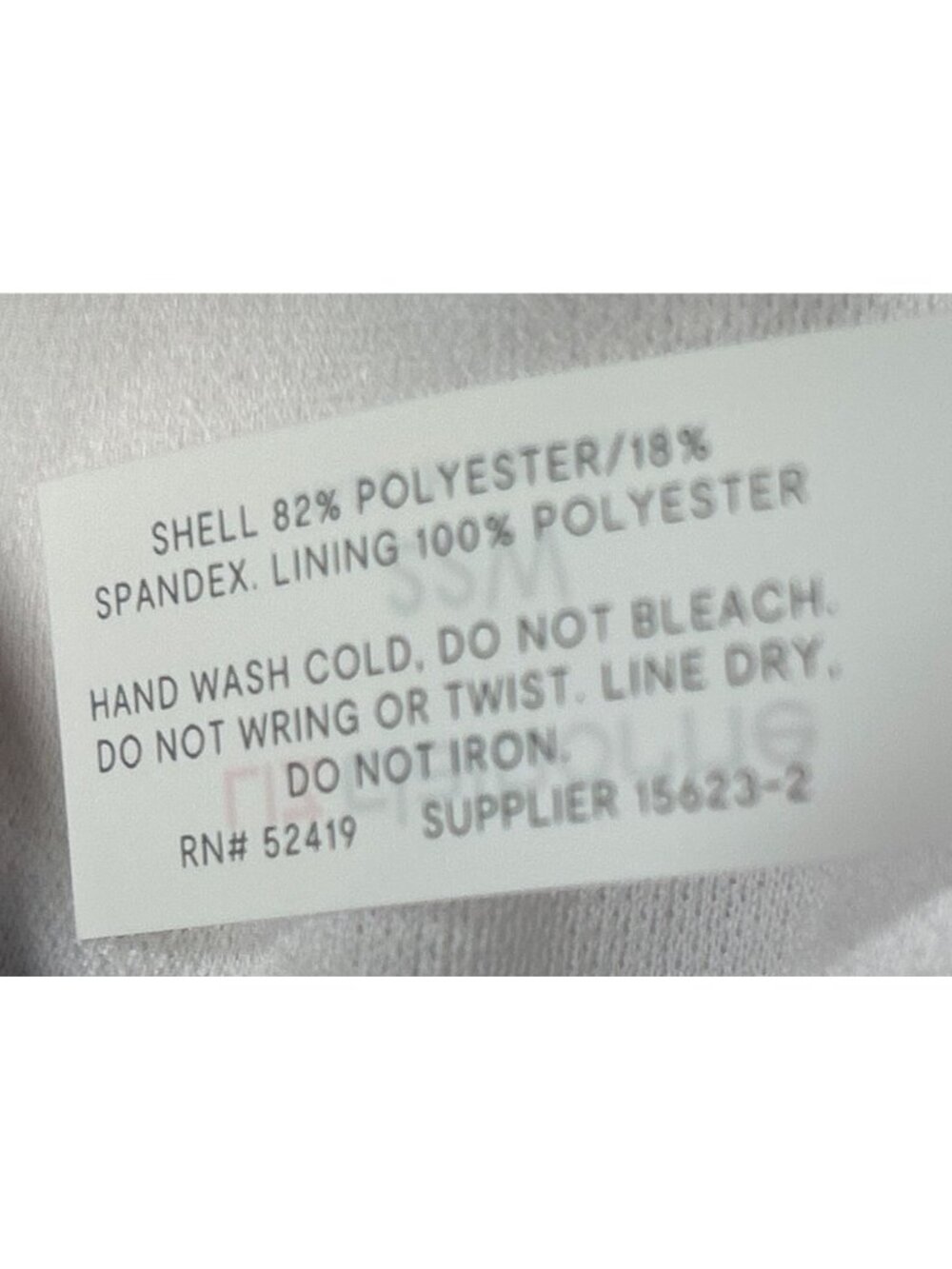 Liz Claiborne Size 22W Swim Dress With Ruched Bust & Adjustable Straps Floral - Picture 10 of 10